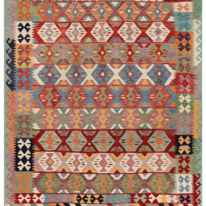 Maimana Afghanistan Kilim Rug - 295 x250 cm