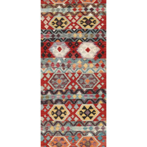 Maimana Afghanistan Kilim Rug - 243 x 83 cm
