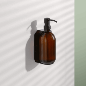 Black Single Wall Mounted Soap Dispenser