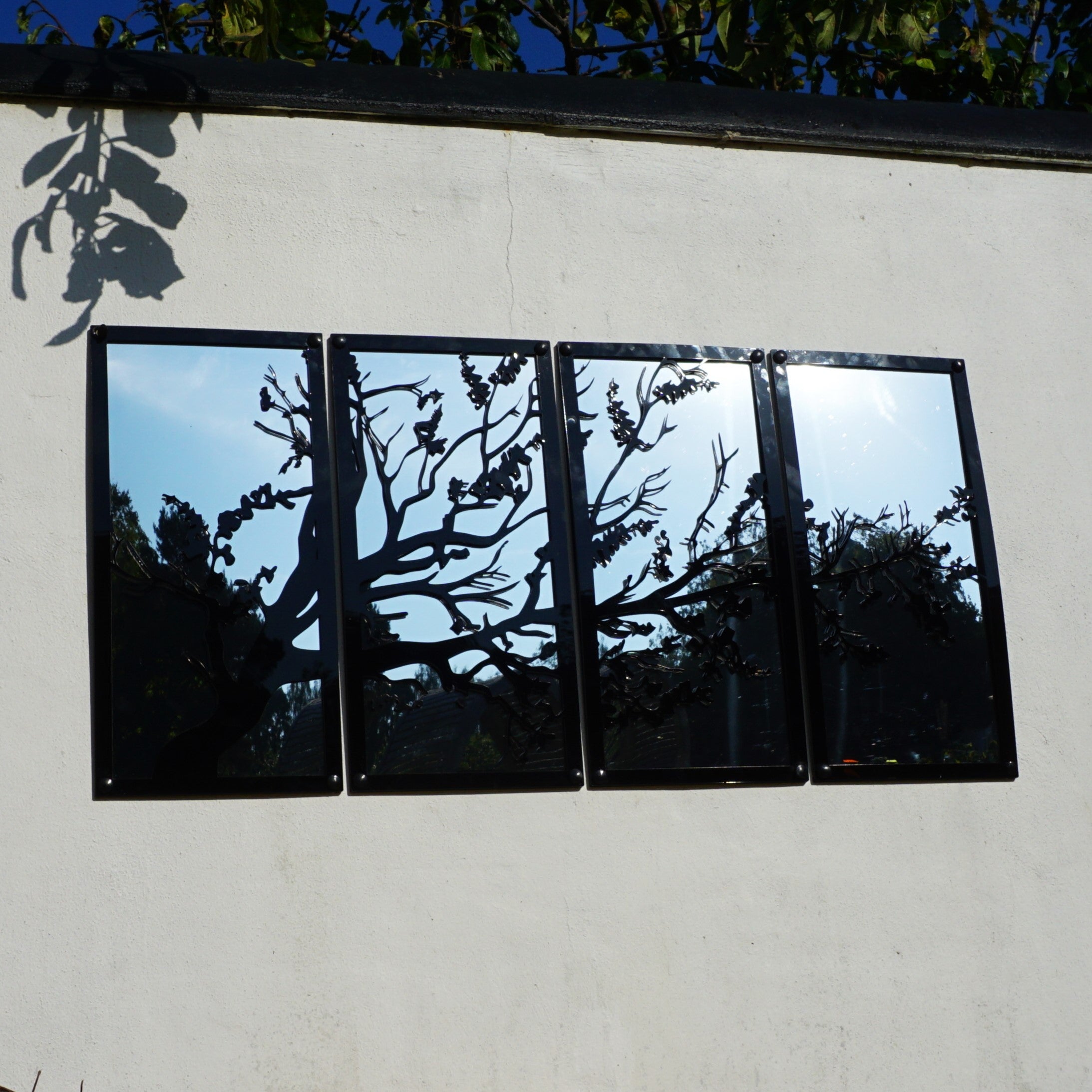 SunCatcher Garden Mirror Set of Four Panels Tree - Image 5