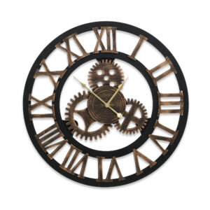 NNEDSZ Wall Clock Modern Large 3D Vintage Luxury Clock Enduring Home Office Decor