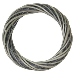 Wicker Medium Antique Wash Ring Wreath