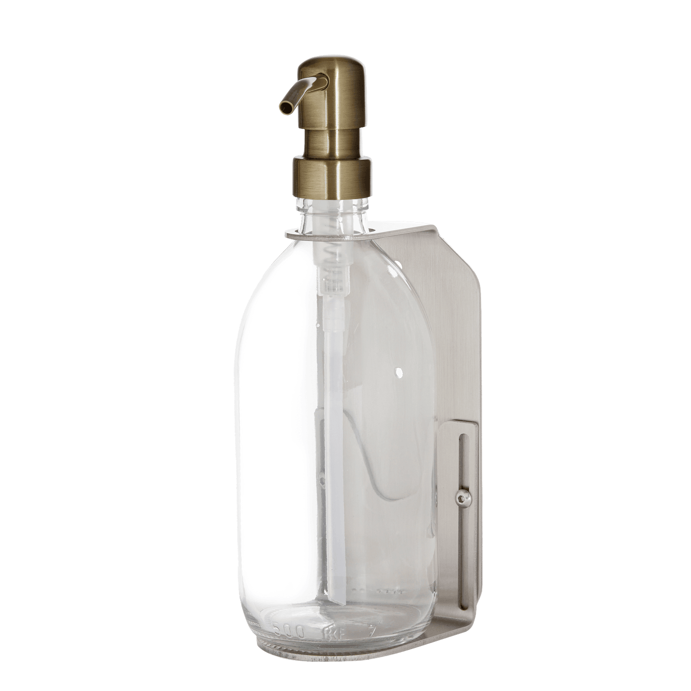 Nickel Single Wall Mounted Soap Dispenser - Image 19