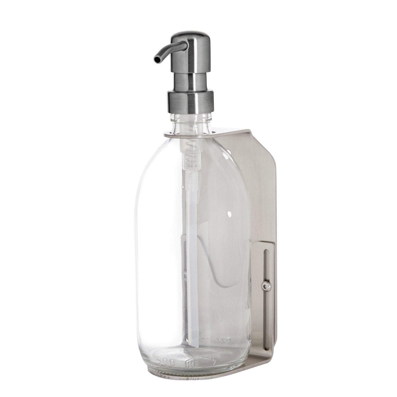 Nickel Single Wall Mounted Soap Dispenser - Image 35